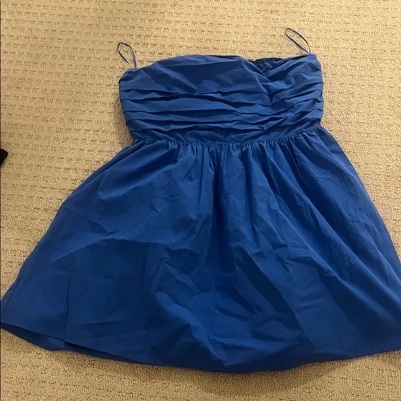 princess polly baby blue dress Willow Rubi Babydoll Mini Dress Blue Floral Women's Size Large main image 1